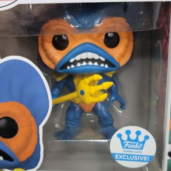 Mer-Man Blue Funko Shop Exclusive / Mer-Man Green MOTU Funko POP Bundle Set of 2 - Picture 2 of 8